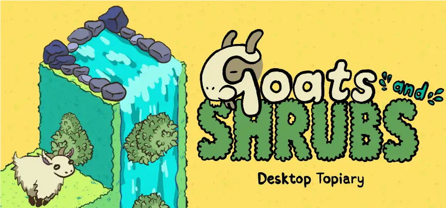 Goats and Shrubs: Desktop Topiary header art